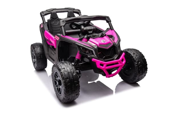 Batteridriven elbil buggy för barn Can-Am DK-CA003 rosa 118 cm