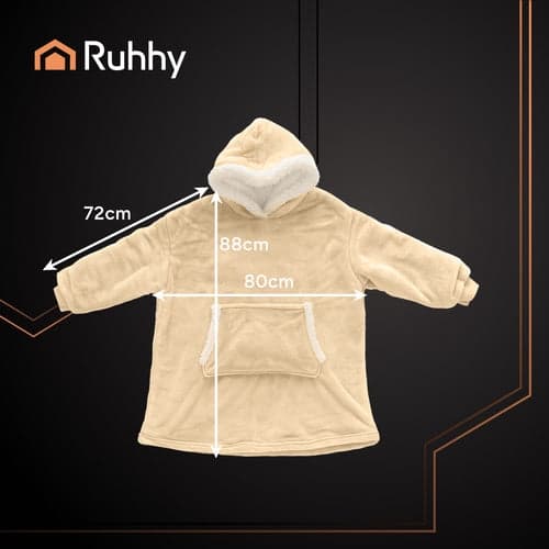 Frakke beige XXL, 100% polyester