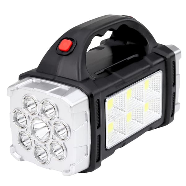 LED-solarlampe genopladelig 2400 mAh Micro USB HB 1678 6