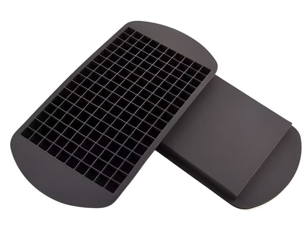 Isform silikon 160 miniisbitar 1x1 cm svart 24x12 cm