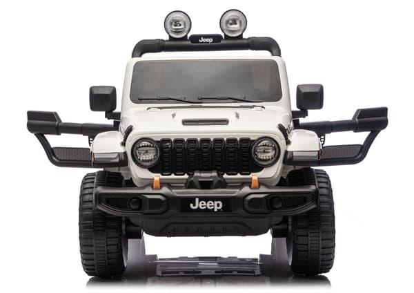 Batteridriven leksaksbil Jeep Rubicon 4x4 24V 4x200W vit