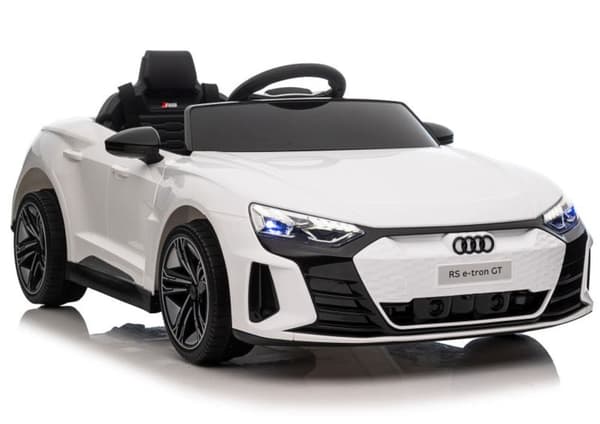Batteridriven elbil för barn Audi E-Tron GT QLS-6888 vit