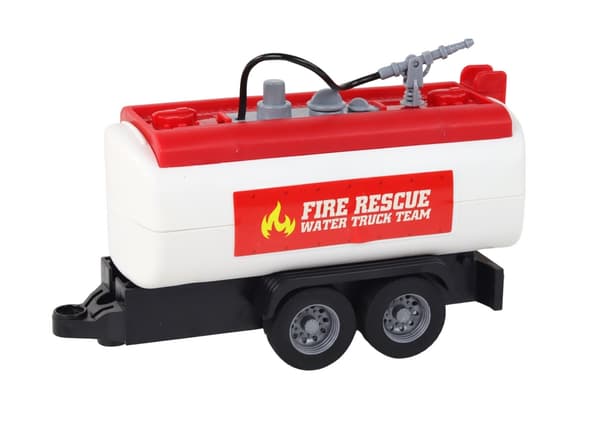 Paloauto perävaunulla 1:16 valo/ääni ja vesipumppu 45 cm