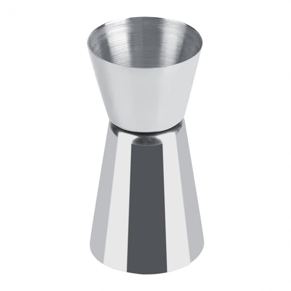 Cocktailsæt 8 dele rustfrit stål shaker 550 ml med sigte og måler Silver