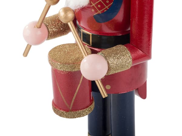 Nøddeknækker træfigur soldat håndmalet 50 cm