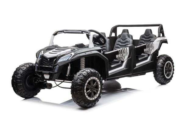 Sähköauto lapsille 24V 4x4 buggy A033 valkoinen