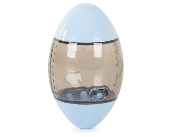 Interaktivt hundelegetøj med goddispenser plast 13 cm blandede farver