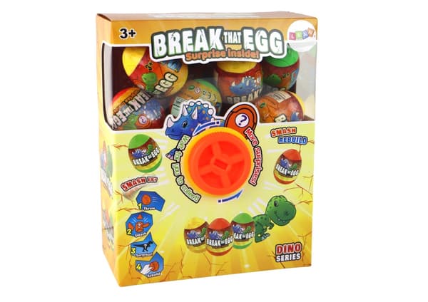 Dinosaurieägg leksak 12-pack med överraskningsdinosaurier, 3+ år