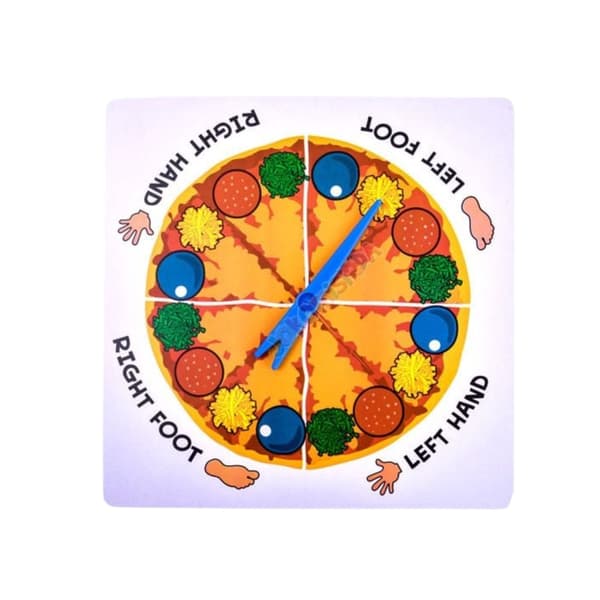 Pizzapeli tasapainopeli pelimatolla 93x93 cm, 2+ pelaajaa