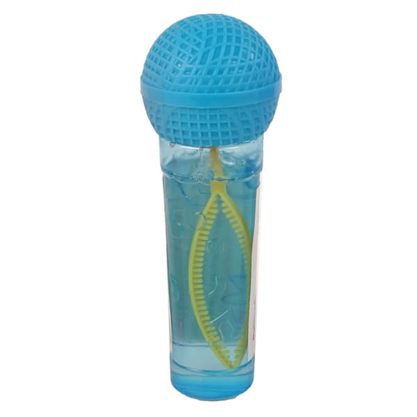 Saippuakuplamikrofoni lelu kuplilla, 3+ vuotta, valitse väri