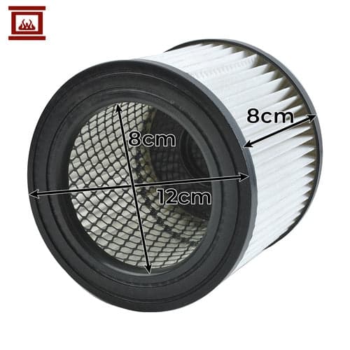 HEPA-filter vaskbart til askesuger 10-20L 12x10 cm