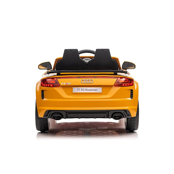 Batteribil Audi TTRS för barn gul 103 cm