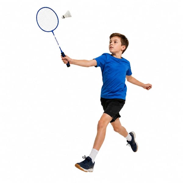Badmintonset 2 racketar + 3 plastshuttles med bärväska