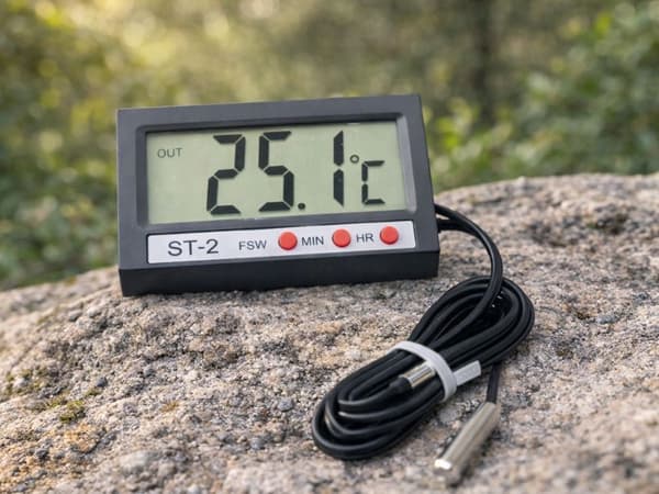 Digital termometer med extern givare 100 cm -50 till 70°C LCD