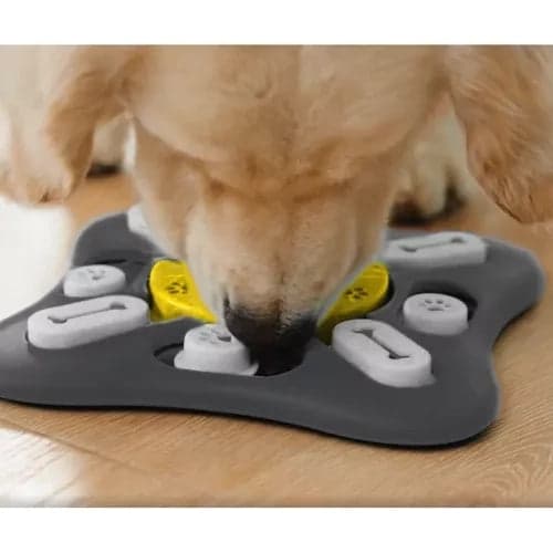 Interaktiv pusselleksak för hund, slow feeder 25,5 cm, diskmaskinssäker
