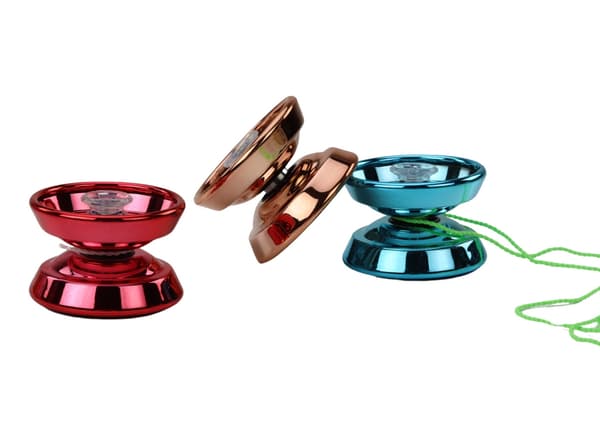 Aluminium-yoyo 5,5 cm med lager