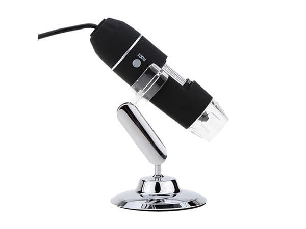 Digitaalinen USB-mikroskooppi 1000x LED-valaistuksella ja jalustalla
