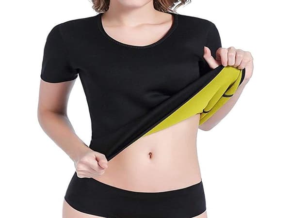 Neopren træningstrøje dame sort XL 60% polyester 40% nylon