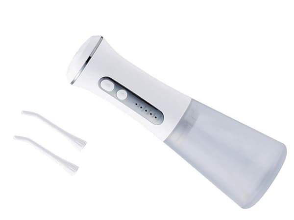 Langaton suuhuuhtelulaite 350 ml USB-lataus 4 tilaa + 2 suutinta