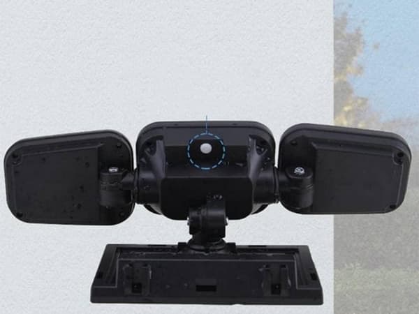 Solcellsgatlykta 103 COB LED IP67 med rörelse/skymningssensor