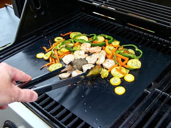 Grillmatta/ugnsmatta non-stick 2-pack 40x33 cm + 34x22,5 cm