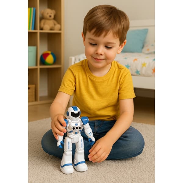Interaktiv uddannelsesrobot med fjernbetjening, tale/dans, programmering