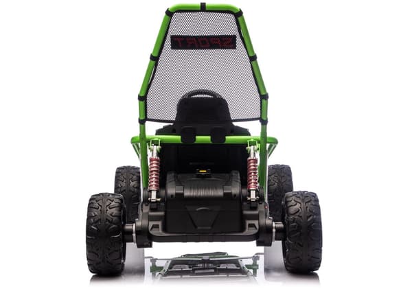 Batteridriven elbil för barn 24V 7 motor grön DM-107