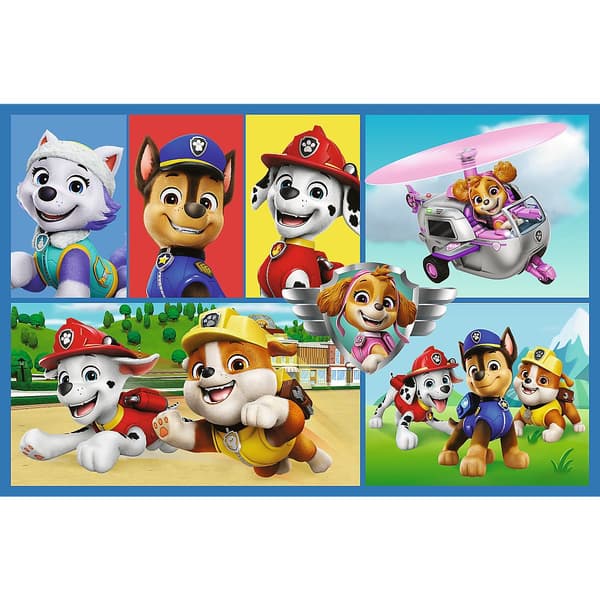 Paw Patrol barnpussel 2-pack 70 bitar/pussel 275x180 mm