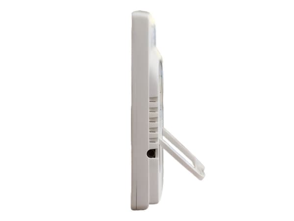 Digital termometer/hygrometer med ekstern probe -50 til 90°C gul/hvid