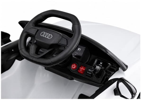 Batteridriven åkbil Audi A5L HL788 för barn vit