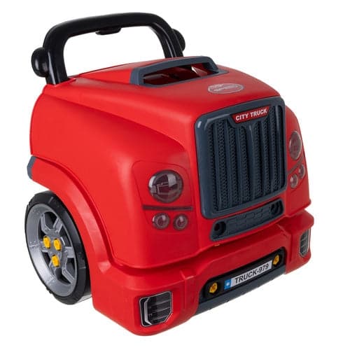 Mekaanikkoleluauto työkalusarjalla, ääni & valo, purettava, 3+