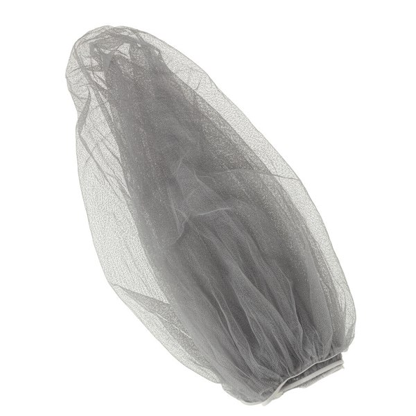 Myggenet til barnevogn universelt 140 cm elastik grå polyester Grey