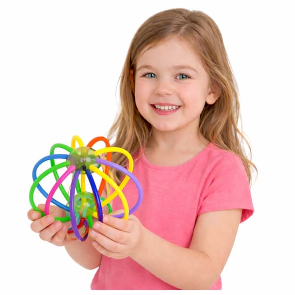Glow stick-boll 12-pack 20 cm hopfällbar med kopplingselement