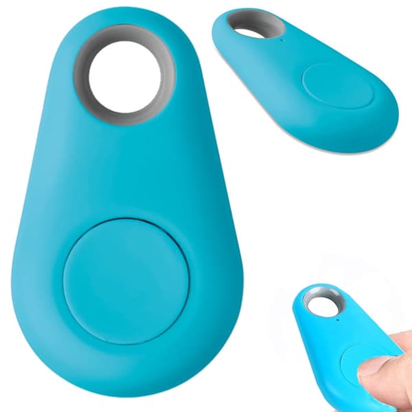 Bluetooth-avaintenetsijä avainrenkaalla 25 m iOS/Android, sininen