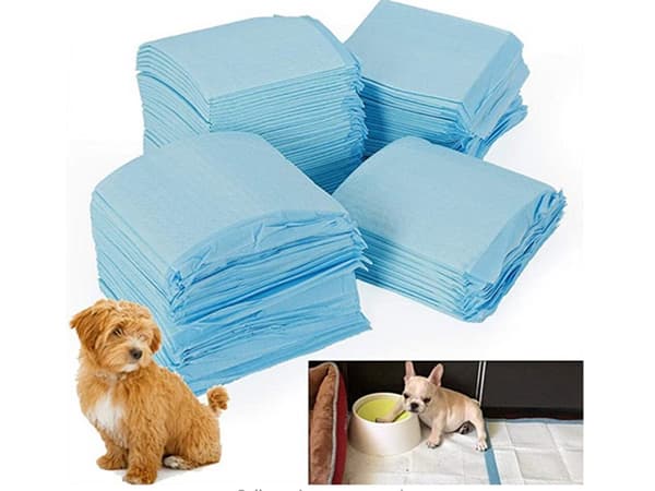 Træningsunderlag til hund 45x60 cm absorberende engang 50-pack
