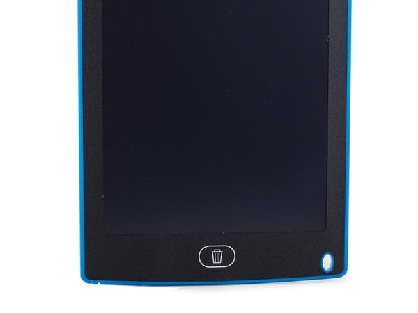 Tegneplade LCD 8,5 tommer med stylus og batteri blå 14,6x22,6 cm