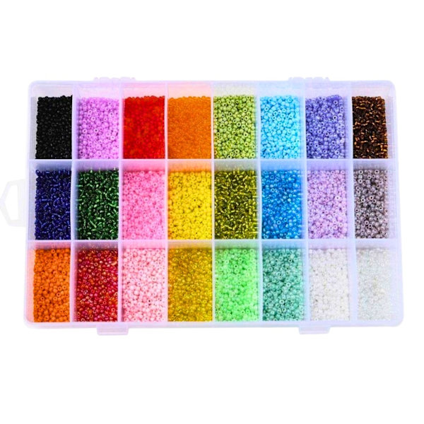 DIY Pärllåda med Seed Beads – 19000 Pärlor för