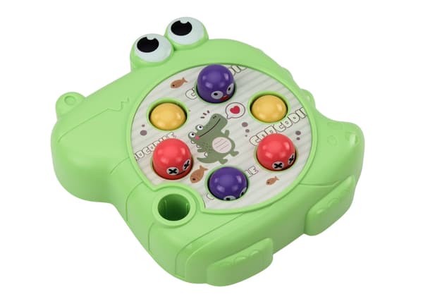 Whack-a-mole spel Krokodil med hammare, från 10 månader