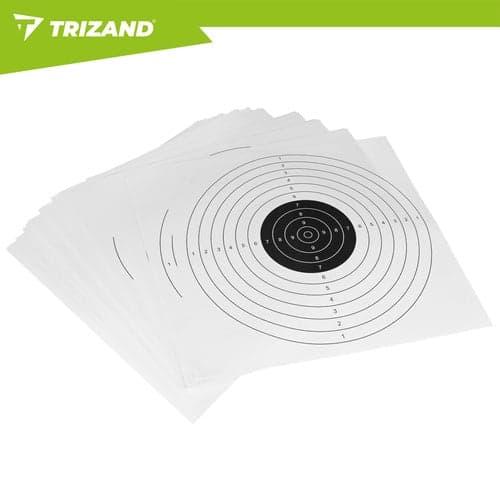 Skydemål træningstarget 50x50 cm offsetpapir 80 g/m² 100-pack