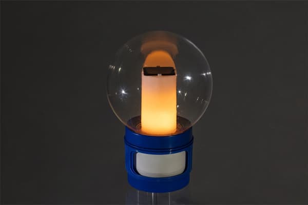 Flytande klor/bromdispenser solcell med LED för 7,6 cm tabletter