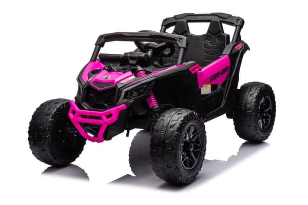 Batteridriven elbil buggy för barn Can-Am DK-CA003 rosa 118 cm