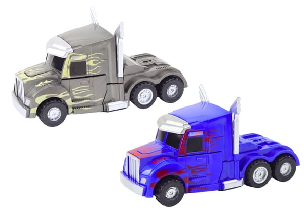 Transformers leksak lastbil till robot 2-i-1 10-pack 11 cm, 3+ år