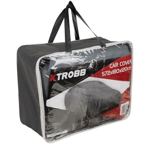 Bildovertæk grå 572x180x120 cm til mellemstore og store biler