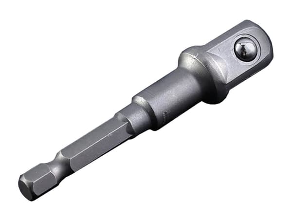 Universal hylsenøgle 7–19 mm Cr-V stål med adapter 52 mm