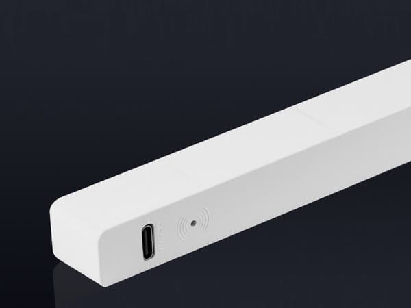 USB LED-lys RGB lydrespons 32 LED 18 tilstande genopladelig hvid