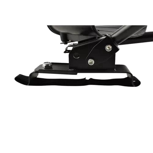 Go-kart kit til elskateboard med sæde, justerbar 40-60 cm, sort/orange