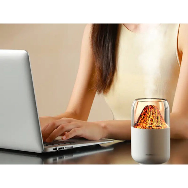 Luftfuktare aromadiffuser 300 ml USB med LED-belysning