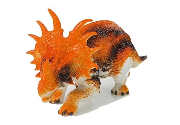 Dinosauriefigurer sæt 6-pack gummi ca 10 cm, 3+ (T-Rex m.fl.)