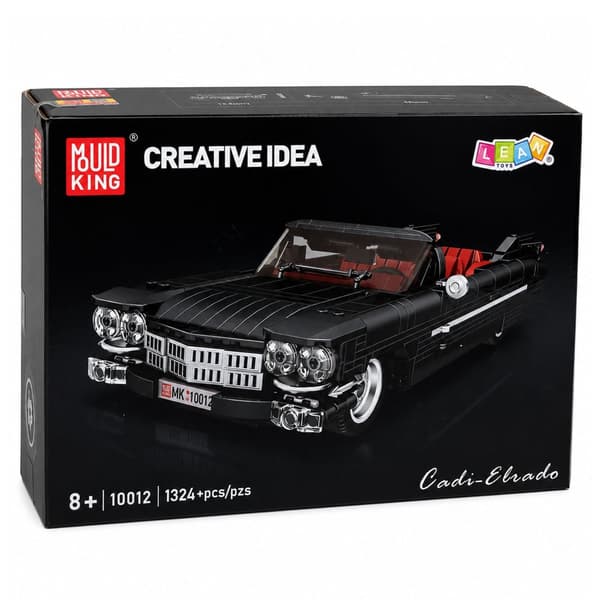 Klassisk cabriolet byggsats 1324 delar ABS 35 cm Cadi-Elrado