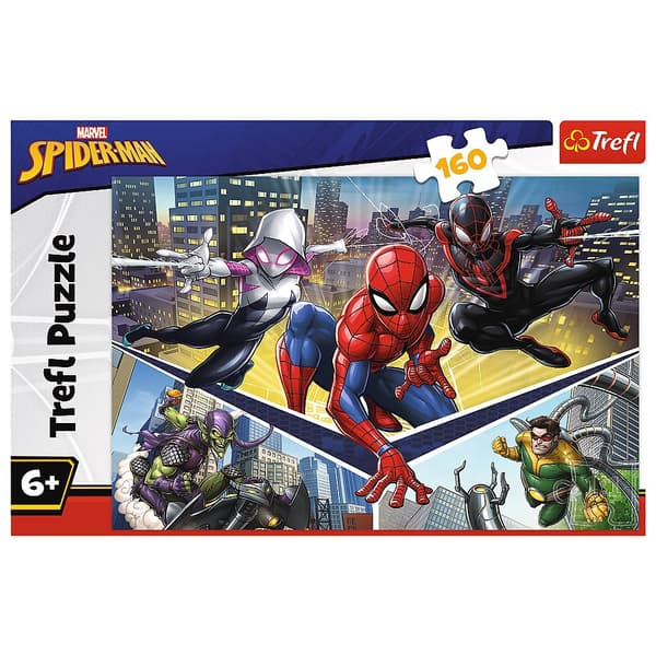 Spiderman‑palapeli 160 palaa 41x27,5 cm Marvel